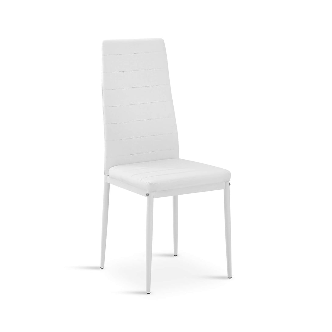 Samuel 5 Piece 1.2m Dining Set - White
