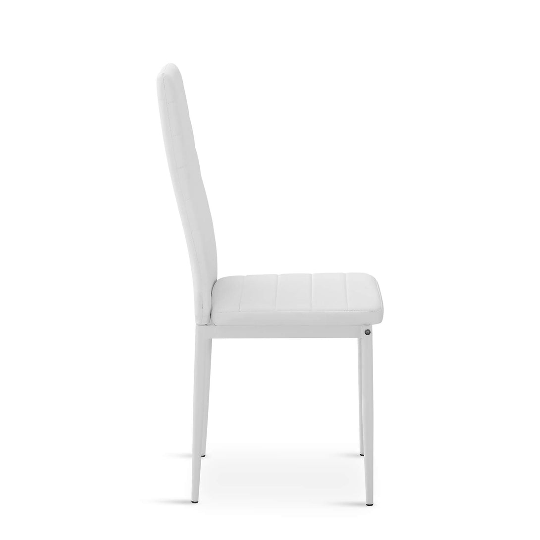 Samuel 5 Piece 1.2m Dining Set - White