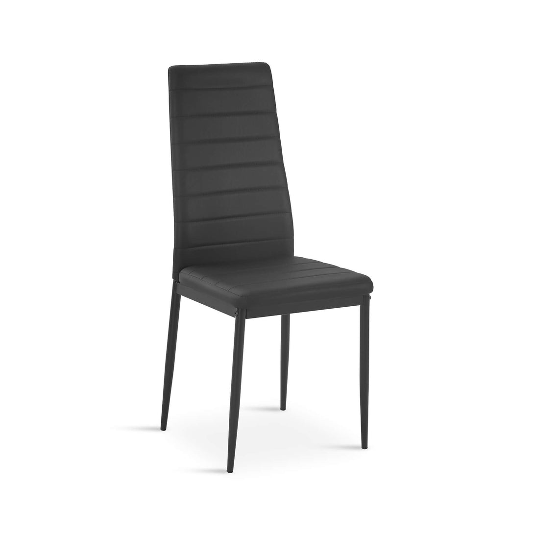 Samuel 7 Piece 1.6m Dining Set - Black