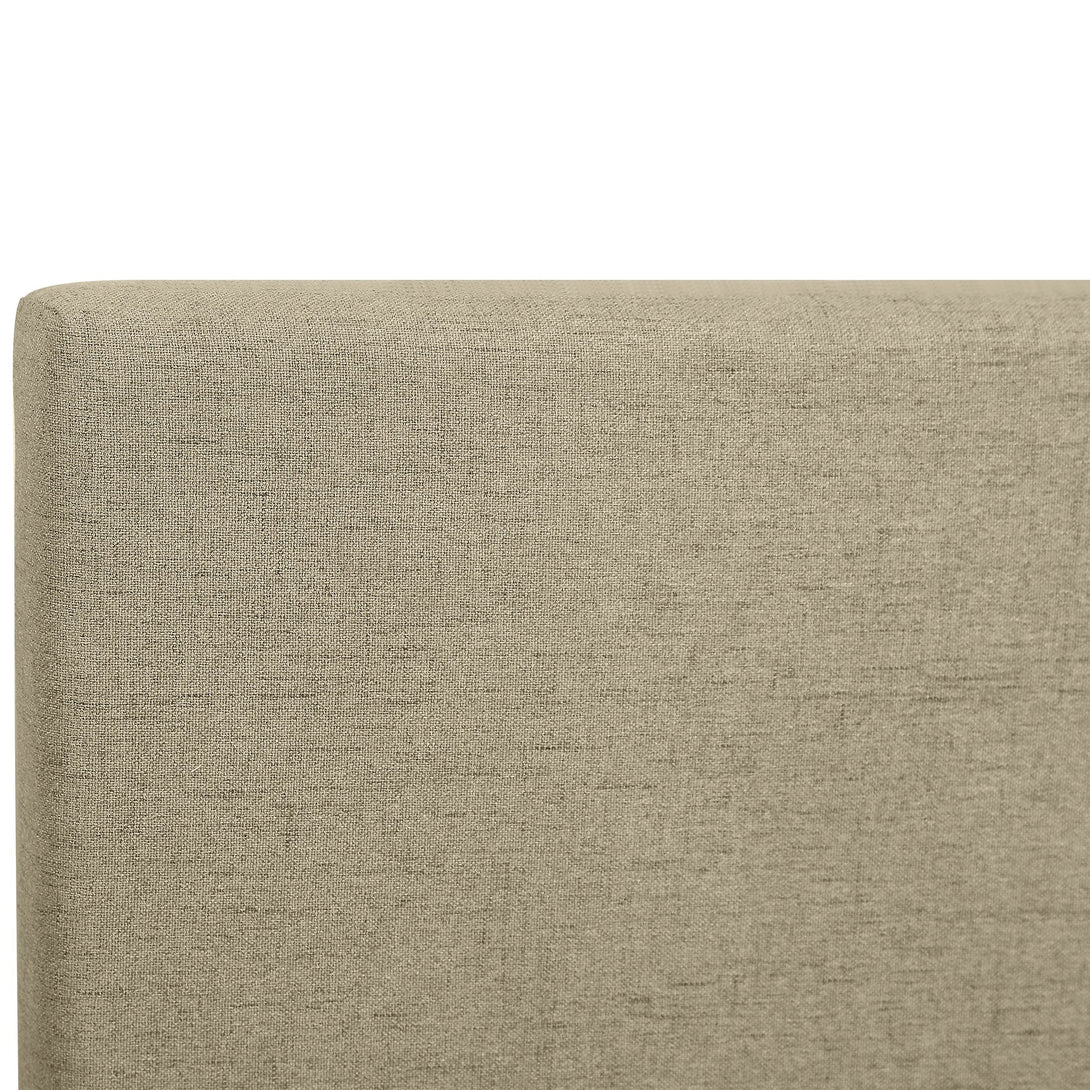 Violet Double Gas Lift Bed Frame - Beige