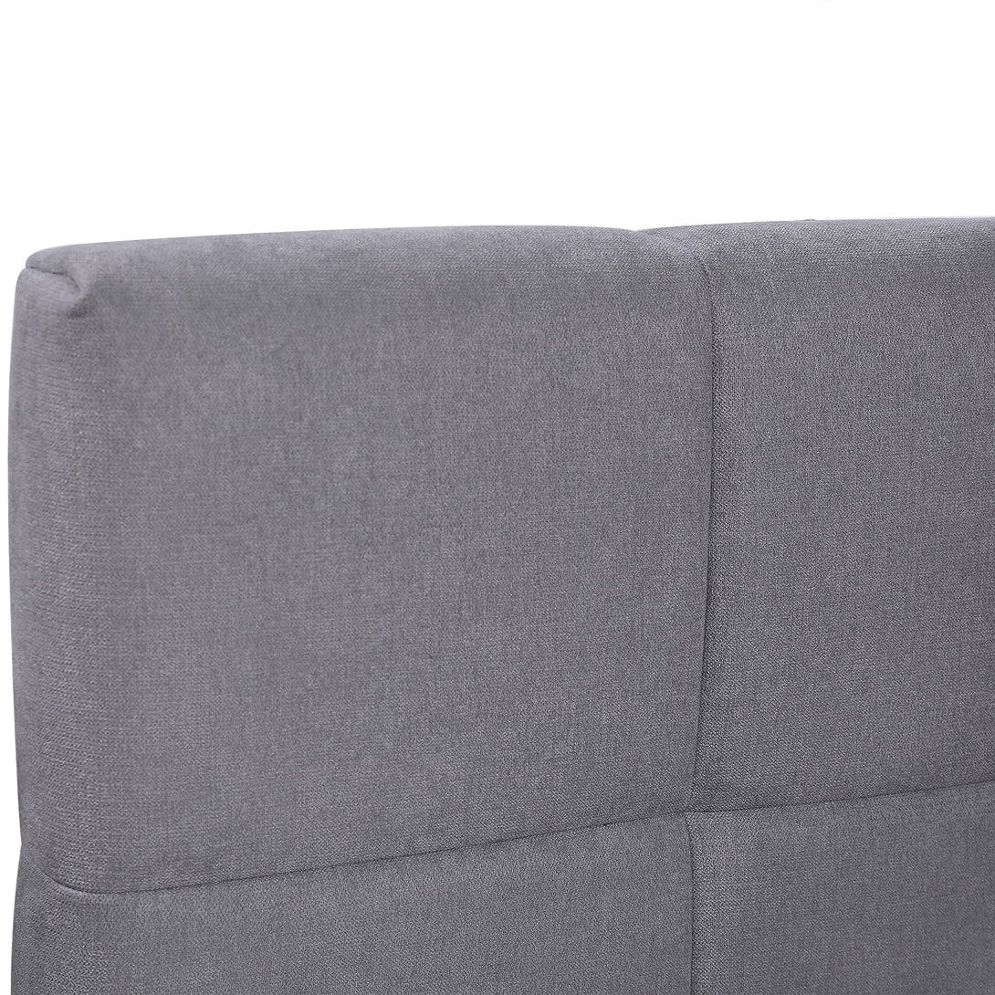 Nora Queen Bed Frame - Light Grey