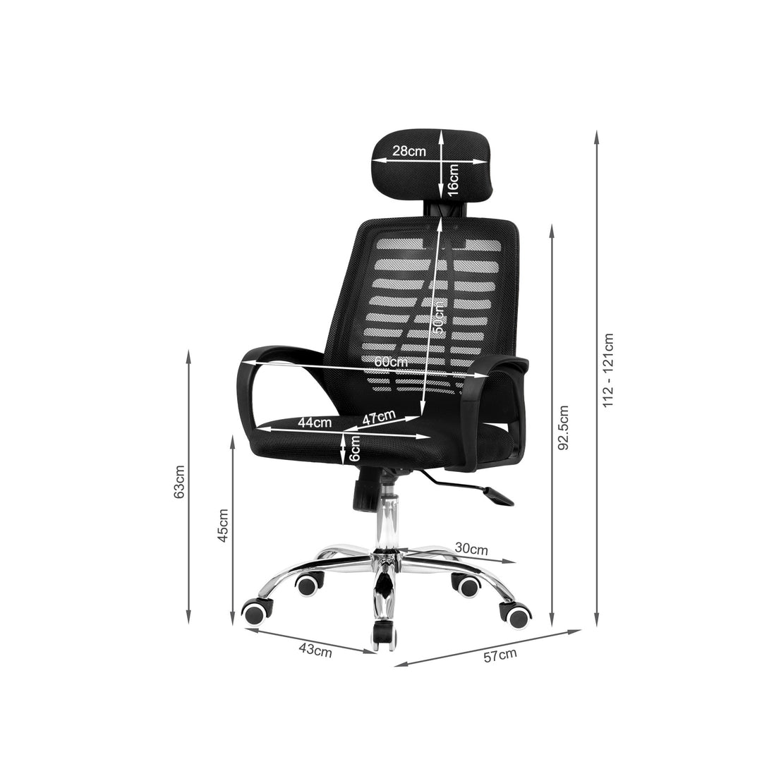 Lina Office Chair - Black