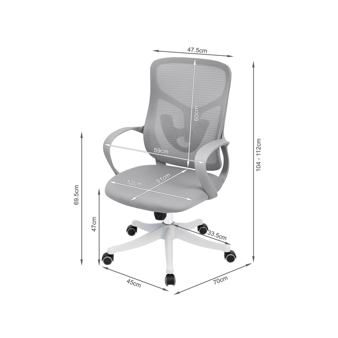 Soren Office Chair - Grey