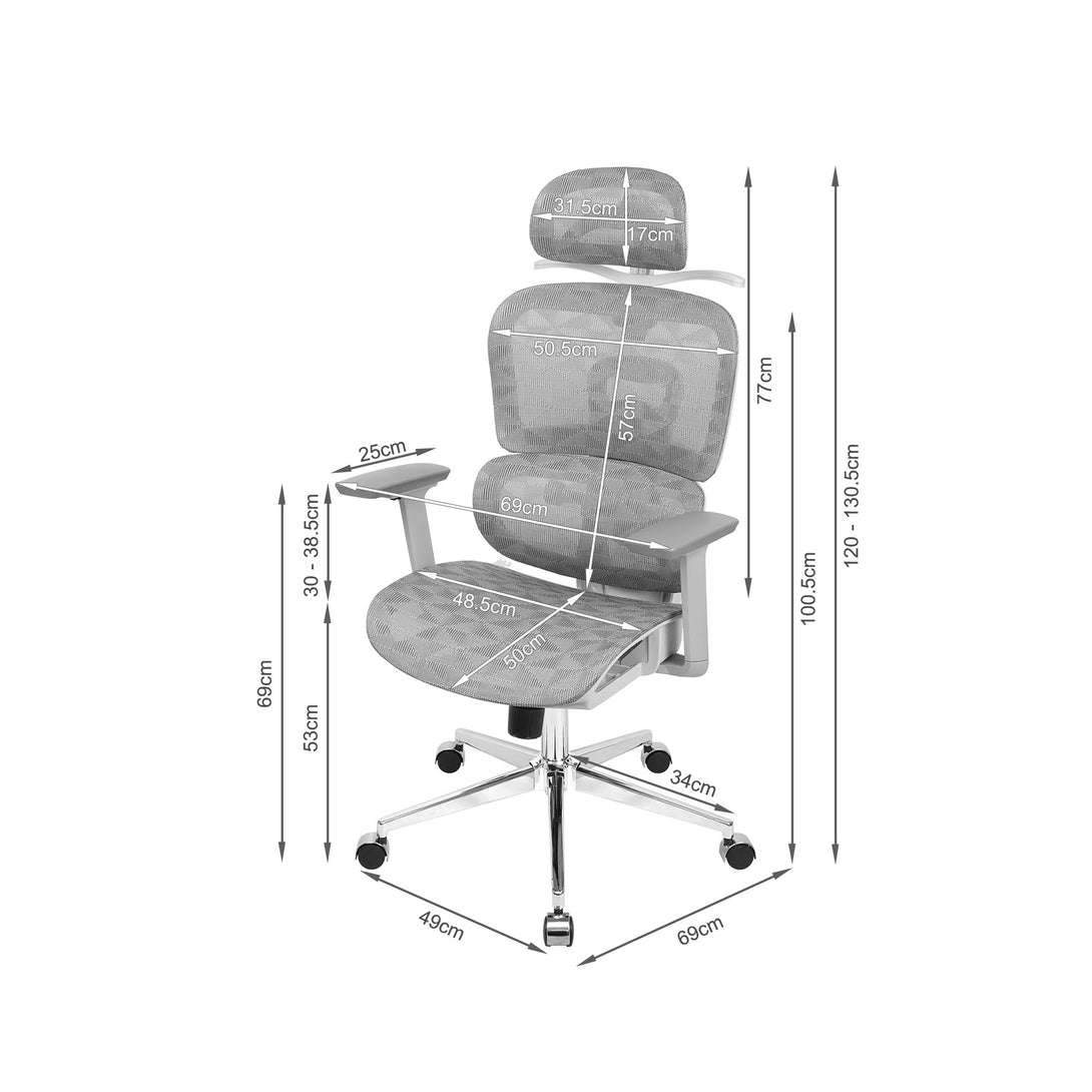 Remy Office Chair - Grey