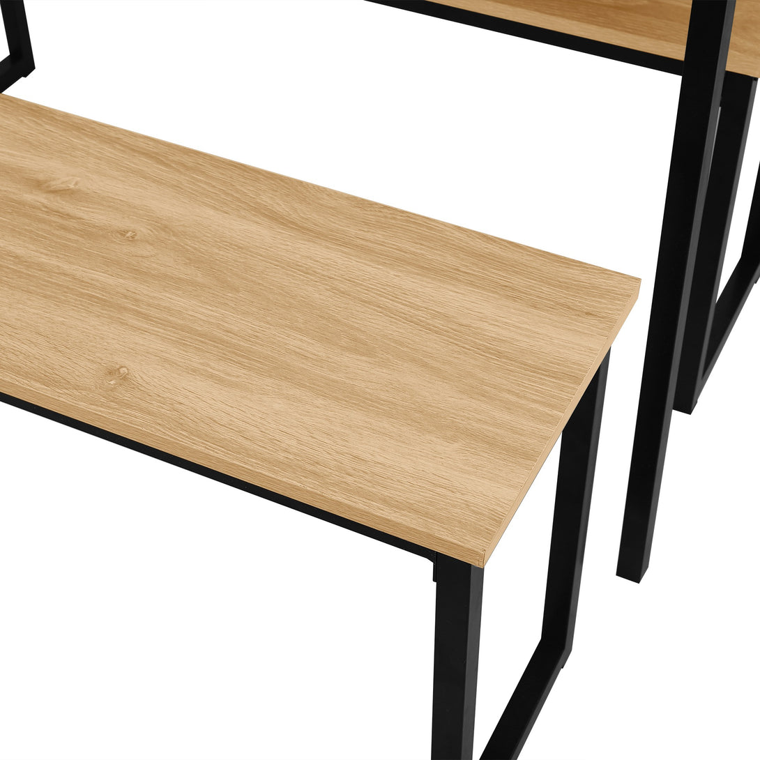 Maddox 3 Piece Dining Set - Natural
