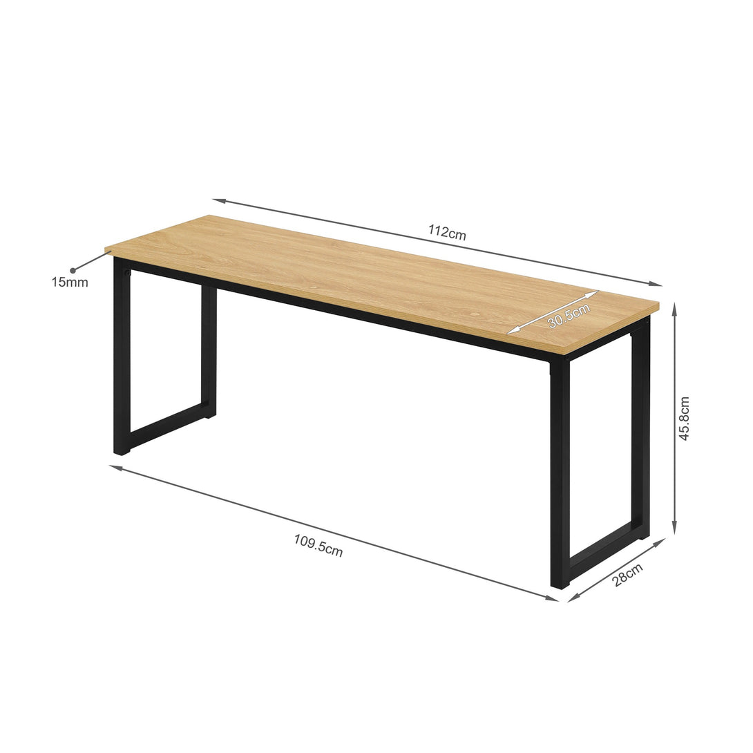 Maddox 3 Piece Dining Set - Natural