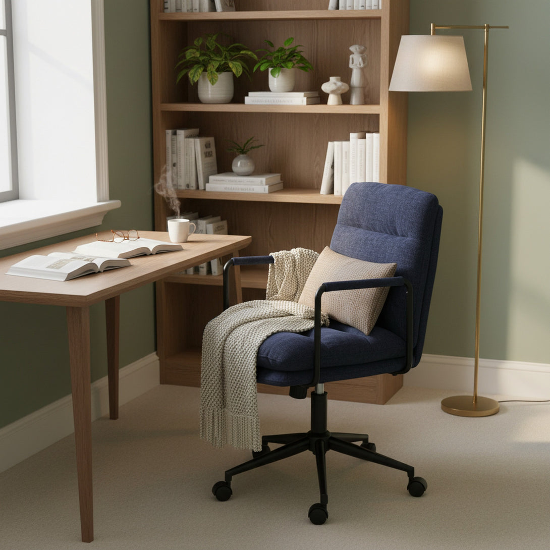 Malcolm Office Chair - Blue