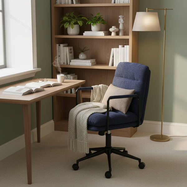 Malcolm Office Chair - Blue