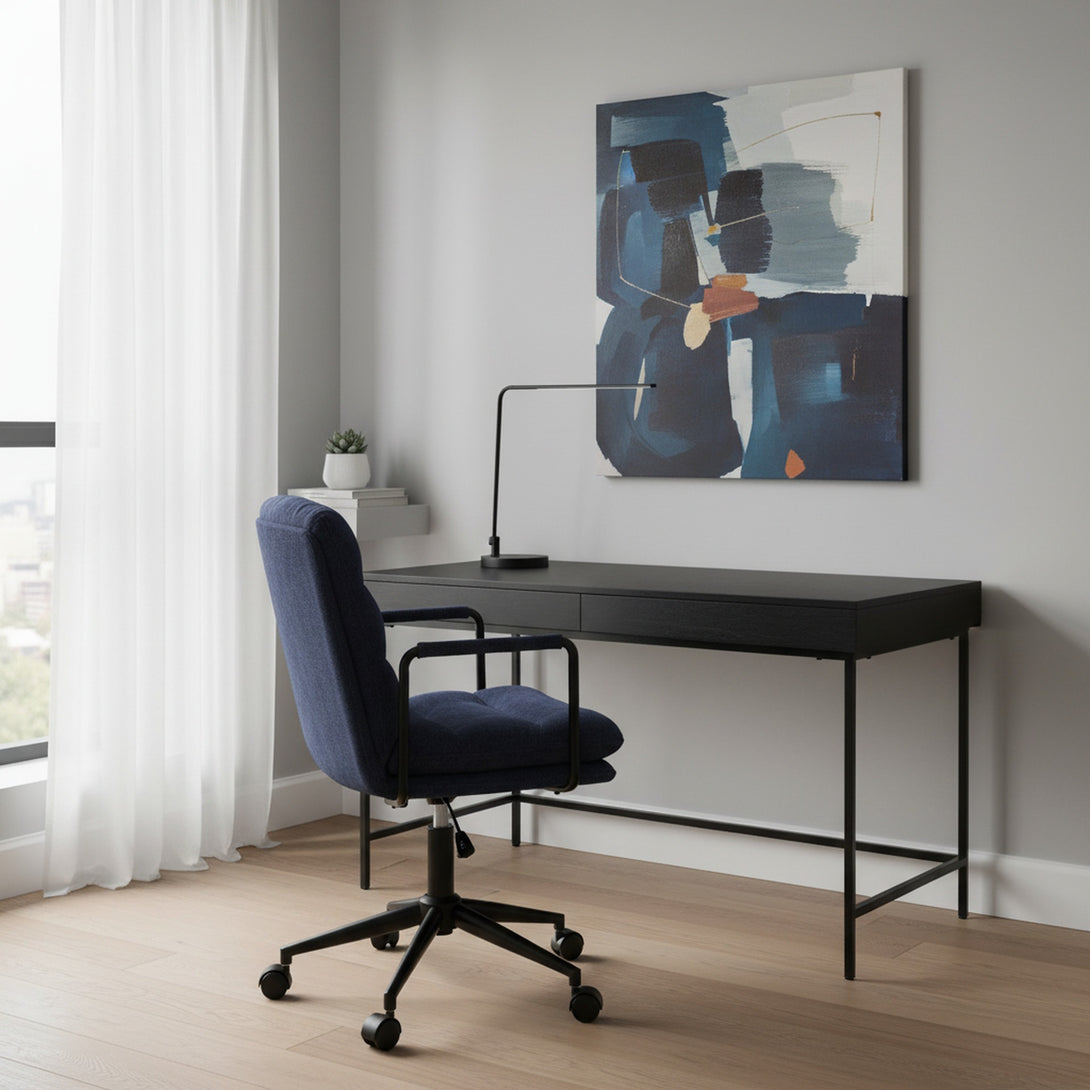 Malcolm Office Chair - Blue