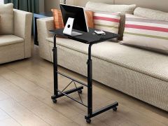 60x40 Adjustable Laptop Stand Table - BLACK