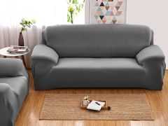 2 Seater Sofa Couch Cover 145-185cm - Grey