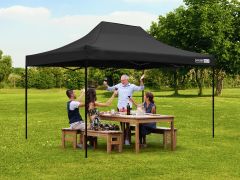 Toughout Breeze Gazebo 3 x 4.5m - Black