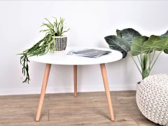 Elza Round Side Table Coffee Table 70cm