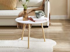 Elza Round Side Table Coffee Table 60cm