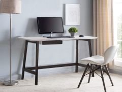 Jesse 140cm Computer Desk - Black Oak