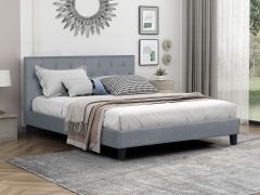 Blane Queen Bed Frame - Grey