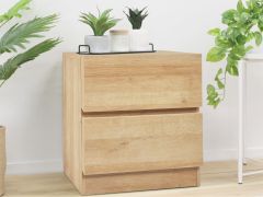 Harris Bedside Table - Oak