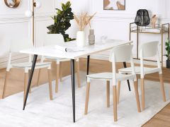 FOX 4PCS Dining Chair - WHITE