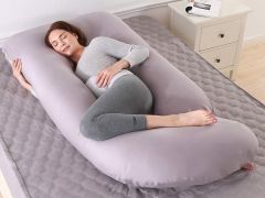 Pregnancy Maternity G-Shape Pillow - Grey