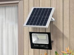 118 LED Solar Sensor Security Light with Remote Control
