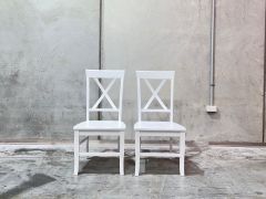 Bali Dining Chair - Set of 2 - White