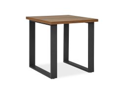 FROHNA Square Coffee Table Side Table - WALNUT