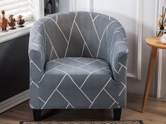 Single Sofa Cover Couch Cover 90-140cm - Stripe