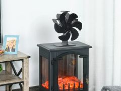 Heat Powered Stove Fan 6 Blades