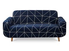 2 Seater Sofa Couch Cover 145-185cm - GRID