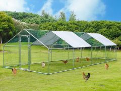 Bingo Metal Outdoor Chicken Coop 3 x 8m