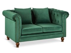 VAGAS 2 Seater Sofa - GREEN