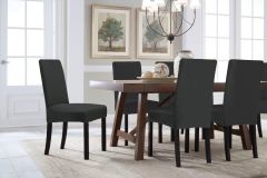4PCS Dining Chair Cover BLACK