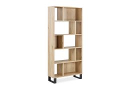 FROHNA Bookshelf Display Shelf Bookcase Stand Rack - OAK