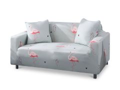 3 Seater Sofa Couch Cover 190-230cm - FLAMINGO