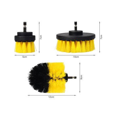 Drill Brush Scrub Brush Drill Attachment Set