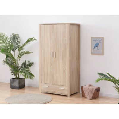 SAGANO Wooden Wardrobe - OAK