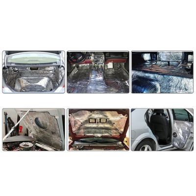 10MM Car Exhaust Muffler Heat Sound Deadener Insulation Mat