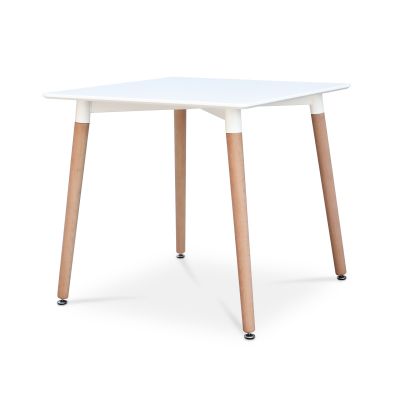Jean Dining Table Square 80 x 80cm - White
