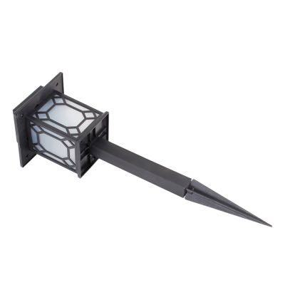 Square Solar LED Fence Light Outdoor Garden Post Cap Lamp