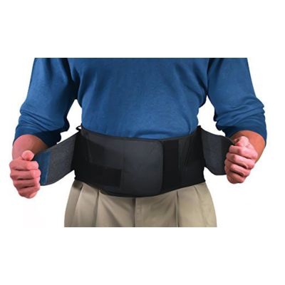 USA Mueller Lumbar Support Back Brace with Removable Pad