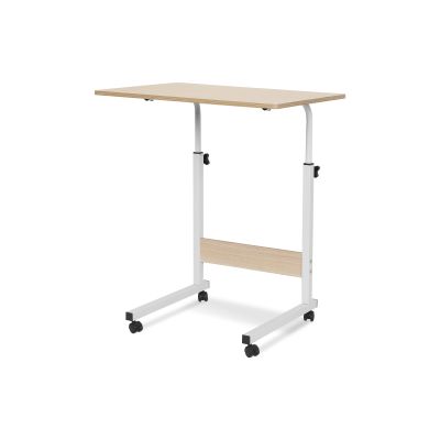 60x40 Adjustable Laptop Stand Table - WHITE
