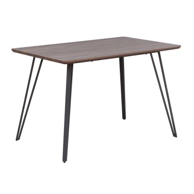 ALLIE Dining Table Rectangle 120x70cm - WALNUT