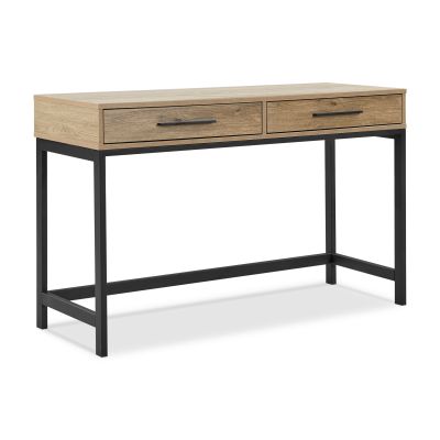 Lennox 120cm Computer Desk - Dark Oak