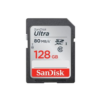 SD Card SanDisk Ultra 128GB SDXC Memory Card