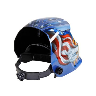 Solar Auto Darkening Welding Helmet - BLUE