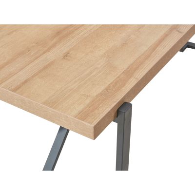 LIRON Dining Table Rectangle 180x90cm - OAK