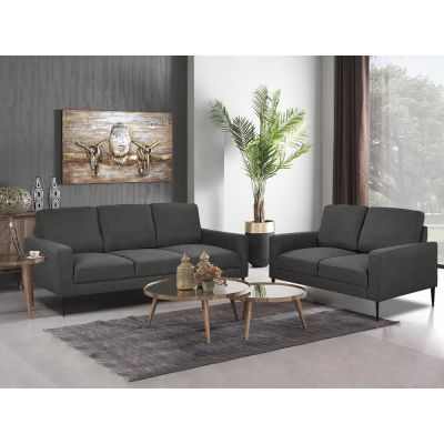 TORONTO Sofa Set 2PCS - DARK GREY