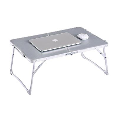 Portable Laptop Desk Laptop Tray Table - SILVER