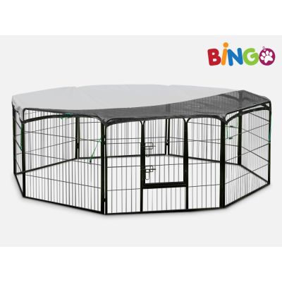 BINGO Dog Pet Play Pen With Cover 100 x 80CM - 8pcs
