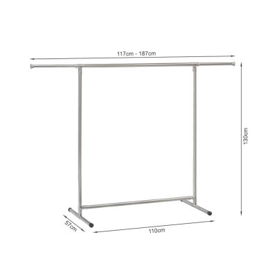 Adjustable Portable Clothes Rack SINGLE